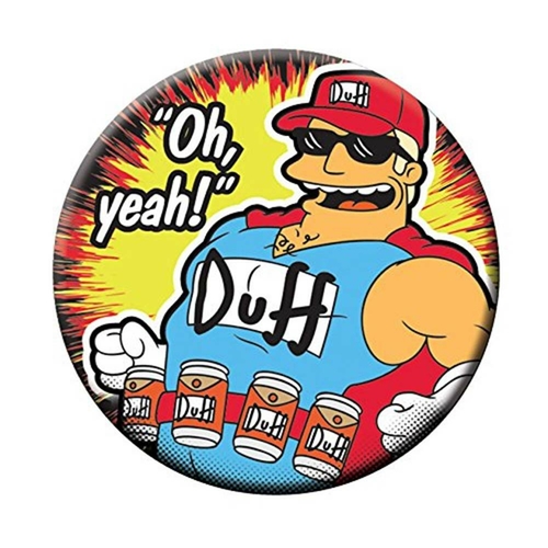 Duff 42462 Simpsons Duffman Bottle Opener Magnet