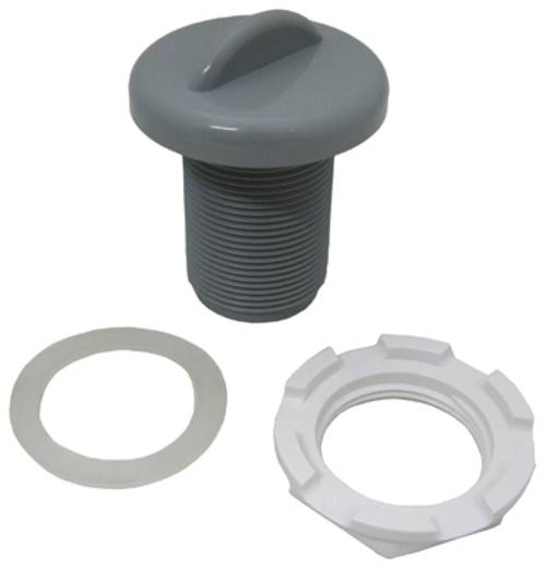 Hydro-Air 10-2100GRY Air Control 1 in. Socket - Gray