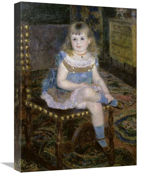 Global Gallery GCS-279656-22-142 22 in. Miss Georgette Charpentier Sea