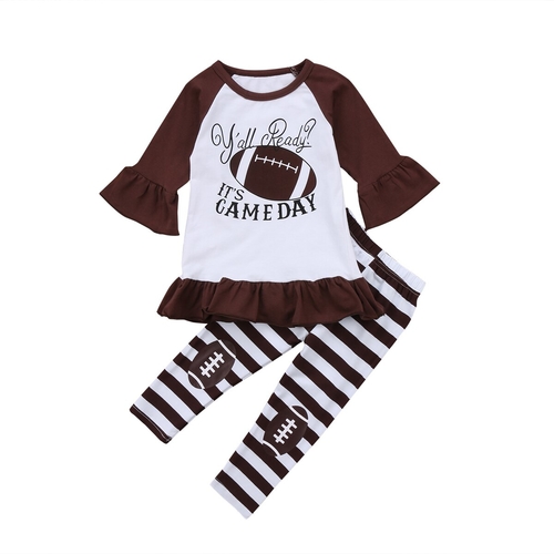 Toddler Kids Baby Girl Clothes Outfit Sport