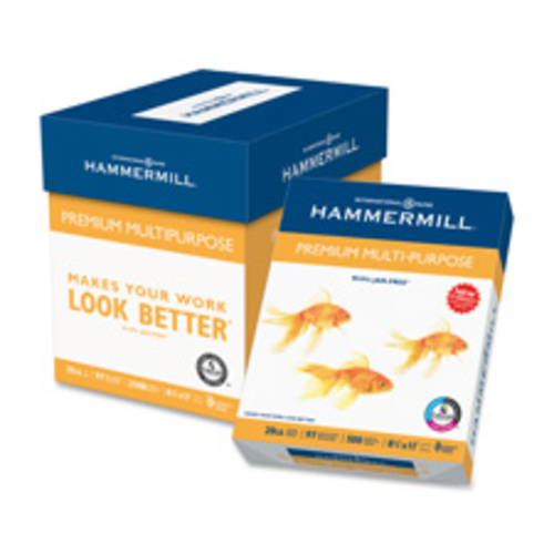 Hammermill HAM105810 Copy Paper- 8.5 in. x 11 in.- 24lb- 97Bright - 25