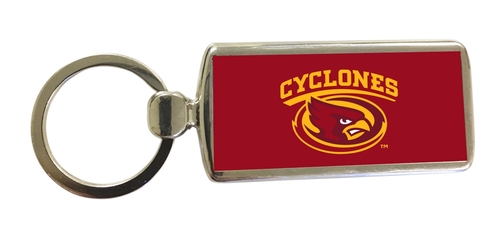 R & R Imports KCM2-C-IAS19 Iowa State Cyclones Metal Keychain - Pack o