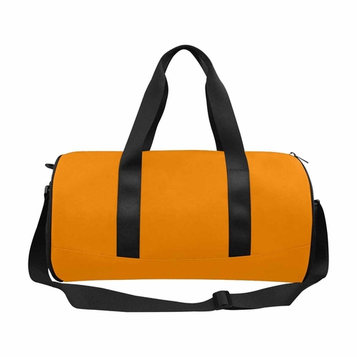 Travel Duffel Bag - Tangerine Orange - Carry