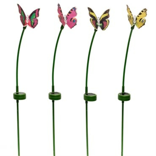 Corp  Solar Butterfly Garden Stake - Pack of 16