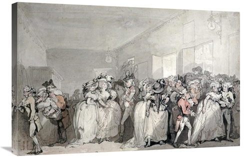 Global Gallery GCS-268494-36-142 36 in. Box-Lobby Loungers Art Print -