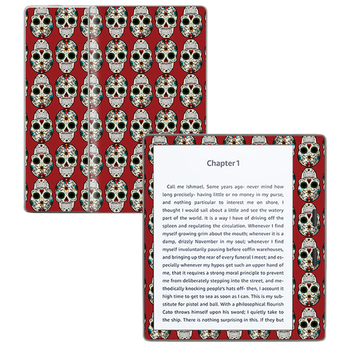 MightySkins AMKOA7-Sugar Skull Skin for Amazon Kindle Oasis 7 in. 9th 