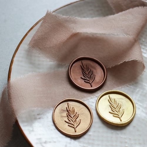 Fern Peel and Stick Wax Seal