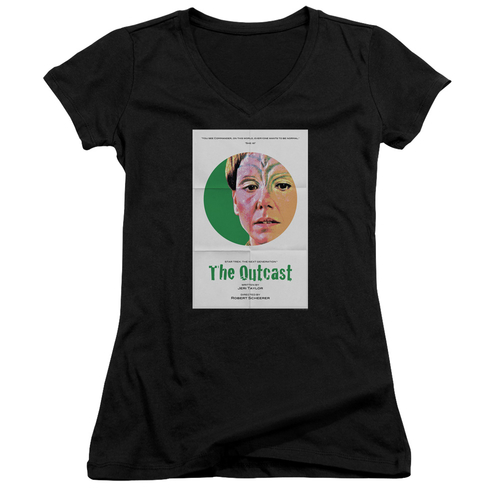 Trevco CBS2133B-JV-5 Star Trek & Tng Season 5 Episode 17 Junior V-Neck