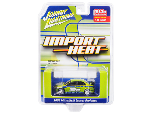 2004 Mitsubishi Lancer Evolution Custom Green Metallic \Import Heat\"