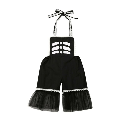 0 24M Newborn Baby Girls Romper Cartoon Lace