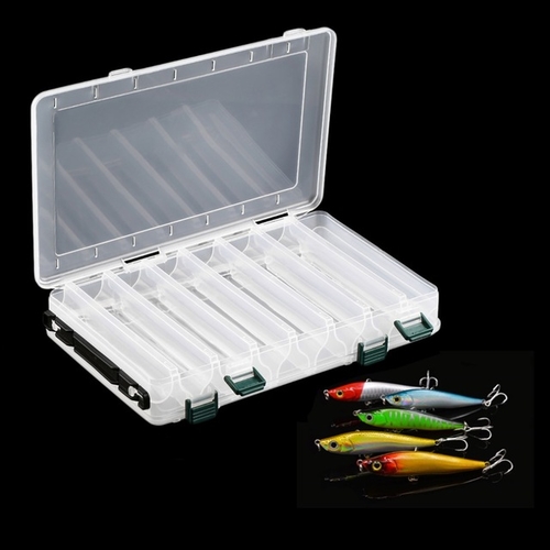 14 Compartments Double Sided Fishing Lure Bait