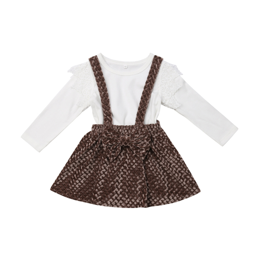 Autumn Pretty Cute Toddler Baby Girls Kids Clothes