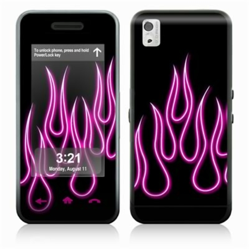 DecalGirl SNCT-NFLAMES-PNK Samsung Instinct Skin - Pink Neon Flames