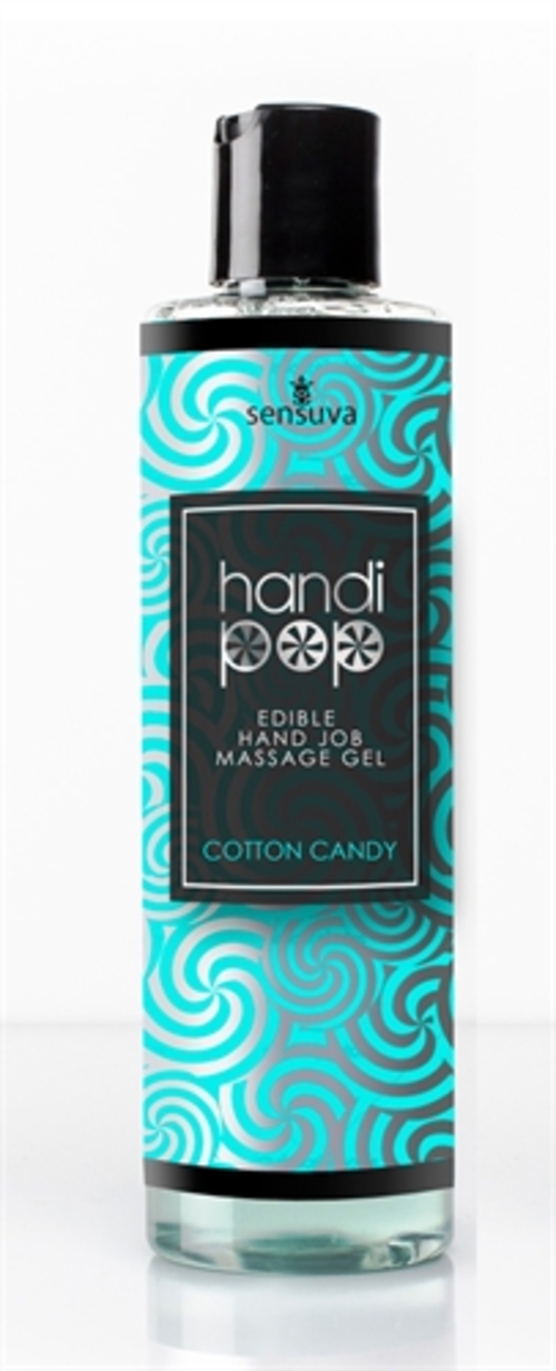 Handipop Edible Handjob Massage Gel - Cotton Candy - 4.2 Fl. Oz.