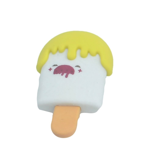 Yellow Color Icecream  Eraser