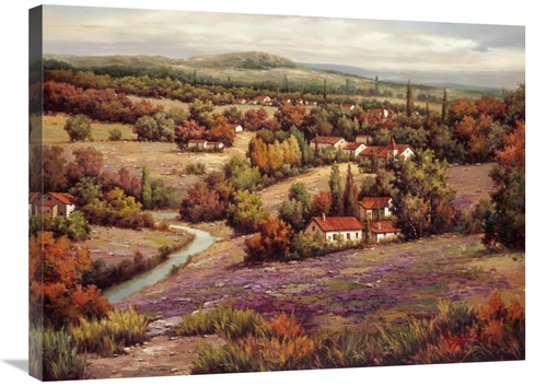 Global Gallery GCS-131279-2432-142 24 x 32 in. Villagio Distante I Art