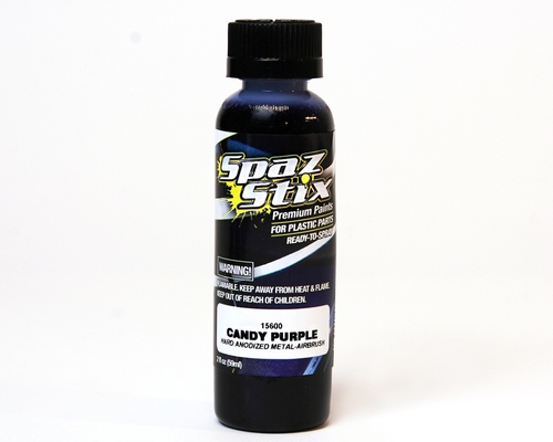 Spaz Stix SZX15600 Candy Purple Airbrush Paint - 2 oz