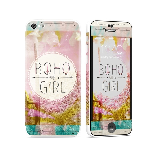 True Spirit Art AIP5C-BOHOGIRL Apple iPhone 5C Skin - Boho Girl