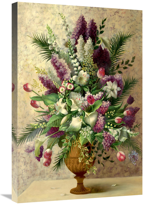 Global Gallery GCS-124741-2030-142 20 x 30 in. Spring Lilac Bouquet Ar