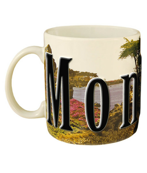 Americaware SMMTR01 Monterey 18 oz Full Color Relief Mug