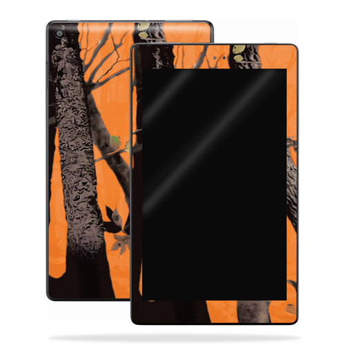 MightySkins AMKFHD10-Orange Camo Skin for Amazon Kindle Fire HD 10 201