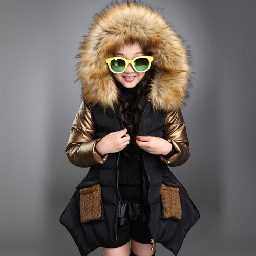 Fashion Children Kids Girls Winter Long Sleeve O