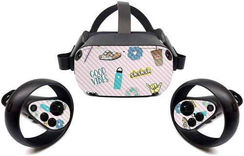 MightySkins CF-OCQU-VSCO2 Carbon Fiber Skin for Oculus Quest - VSCO Gi