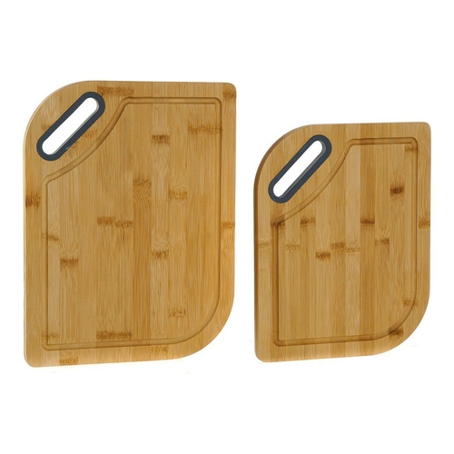 Cutting board DKD Home Decor Bamboo (2 pcs)