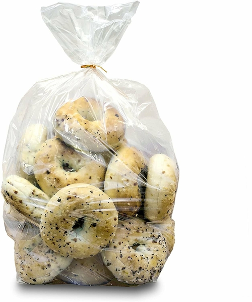 Pack of 250 Gusseted Poly Bags 12 x 8 x 30. Clear Polyethylene Bags