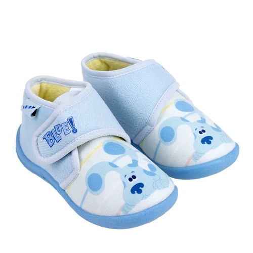 3D House Slippers Blue Dark blue