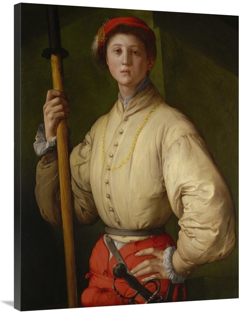 Global Gallery GCS-455041-3040-142 30 x 40 in. Portrait of a Halberdie