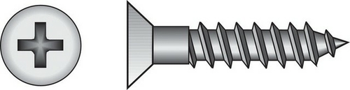 Hillman 40171 12 x 3.5 in. Wood Screws  100 per Box