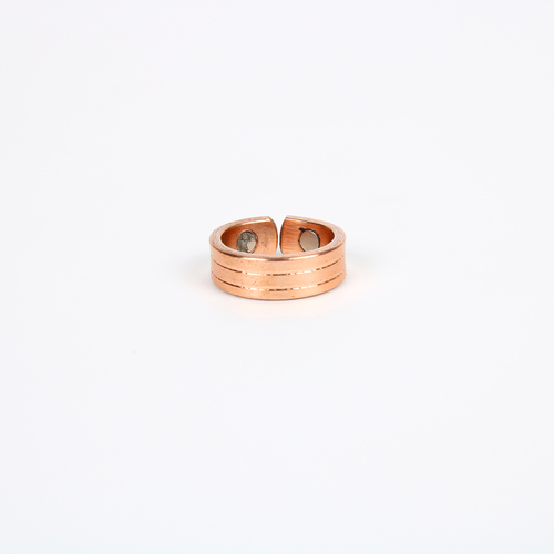 Pure Copper Ring with Magnet (Design 2)