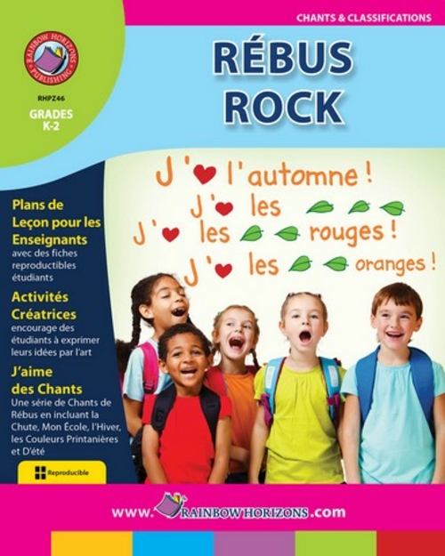 Rainbow Horizons Z46 Rebus Rock - French - Grade K to 2