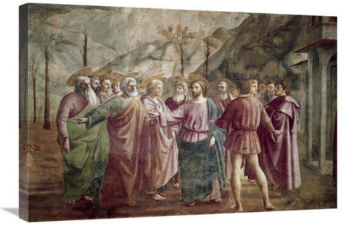 Global Gallery GCS-278422-30-142 30 in. Tribute Money Art Print - Masa