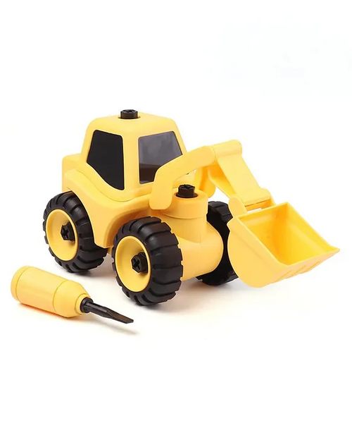 DIY Construction Excavator with Screw Driver