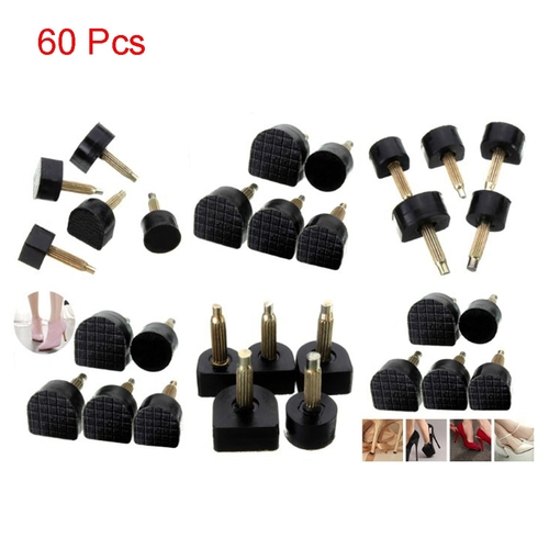 60pcs Protector Women Hard Shoes High Heel Tips