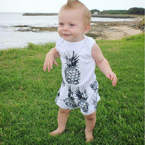 New Newborn Infant Baby Boys Girls Pineapple