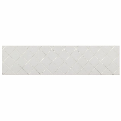 Carpet DKD Home Decor White Rhombus Modern (60 x 240 x 2,2 cm)