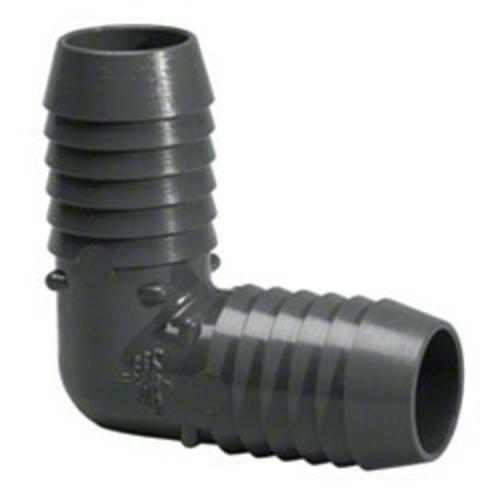 Lasco Fittings PV1406010 1 in. Insert Insert 90 deg Elbow