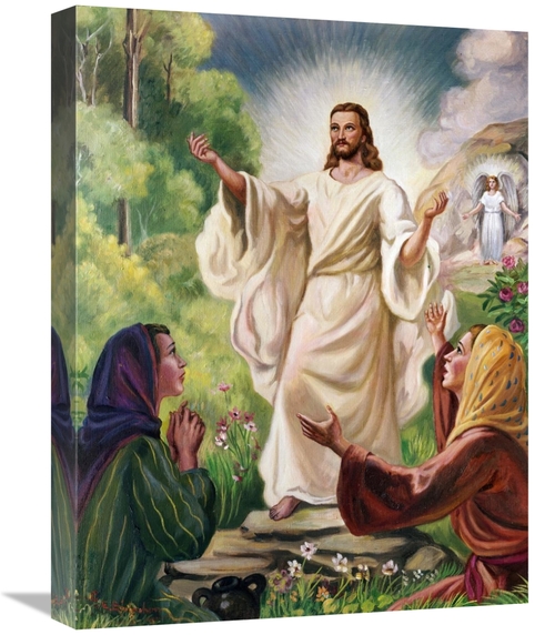 Global Gallery GCS-276724-22-142 22 in. Jesus Has Risen Art Print - Vi