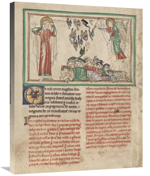 Global Gallery GCS-456807-2432-142 24 x 32 in. An Angel Standing in th