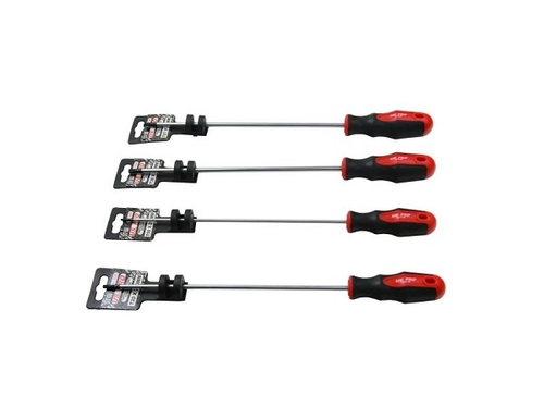 US-PRO 6PC Extra Long Tamper Proof Torx Screwdrivers