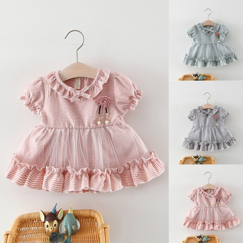 Kawaii Toddler Baby Girls Ruched Ruffles