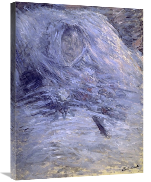 Global Gallery GCS-278646-30-142 30 in. Camille Monet on her Deathbed 