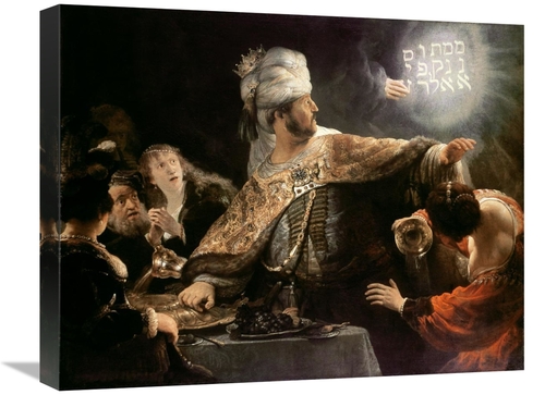 Global Gallery GCS-279577-22-142 22 in. Belshazzars Feast Art Print - 