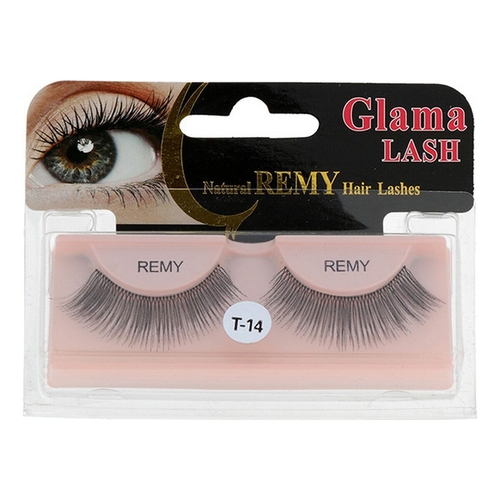 False Eyelashes Lb Glama Lash Natural Remy T14