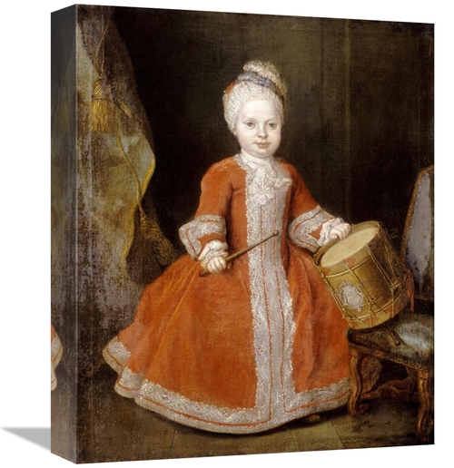 16 in. Portrait of Prince Xavier De Saxe Art Print - Louis De Silvestr