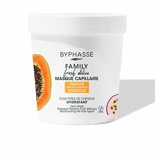Hydrating Mask Byphasse Family Fresh Delice Papaya Passion Fruit 250