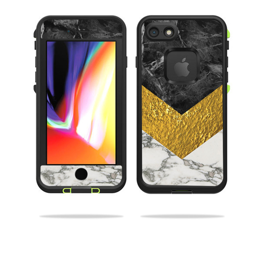 MightySkins LIFIP8-modern marble Skin for Lifeproof Fre for iPhone SE 